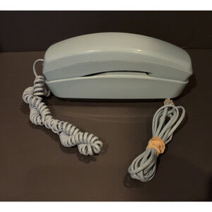 Vintage RadioShack Big-Button Slim-Fone - Model #43-910 - Blue/Grey - WORKING